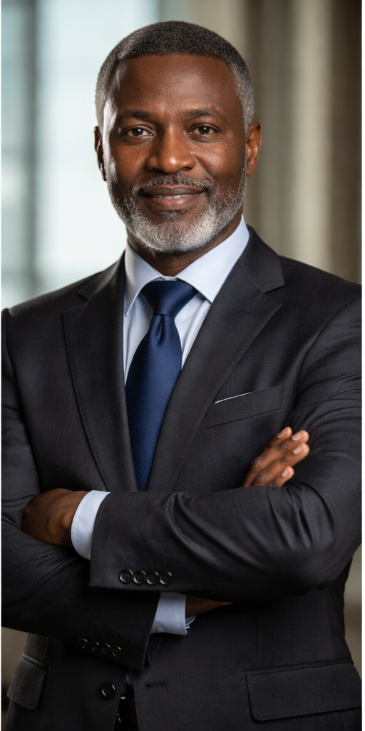 Executive portrait of Engr. Davis Ubaka